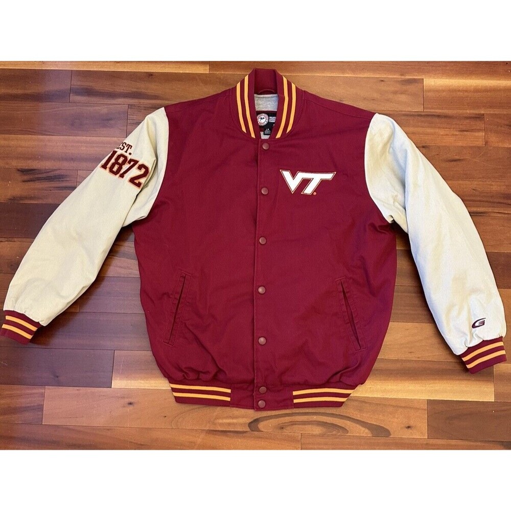 Virginia Tech Hokies Varsity Jacket Size L